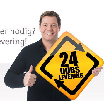Snelle levering (<24 uur) van een foto op canvas, waar kan dat?